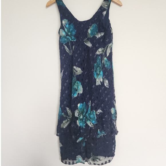 Vintage Patra Floral Layered Dress - Picture 7 of 8